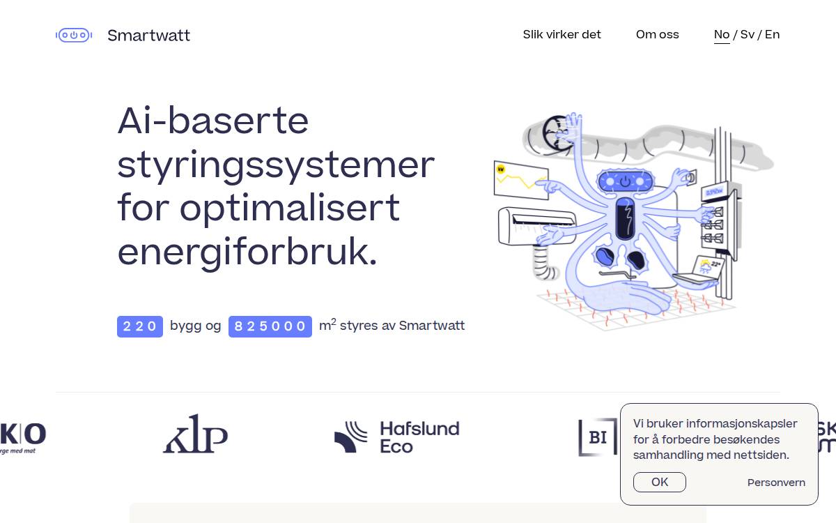 Smartwatt website preview