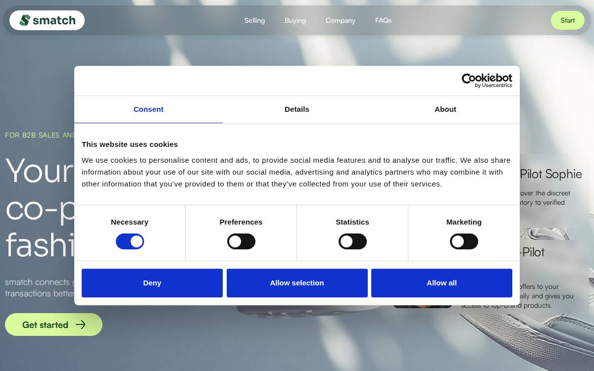 smatch website preview