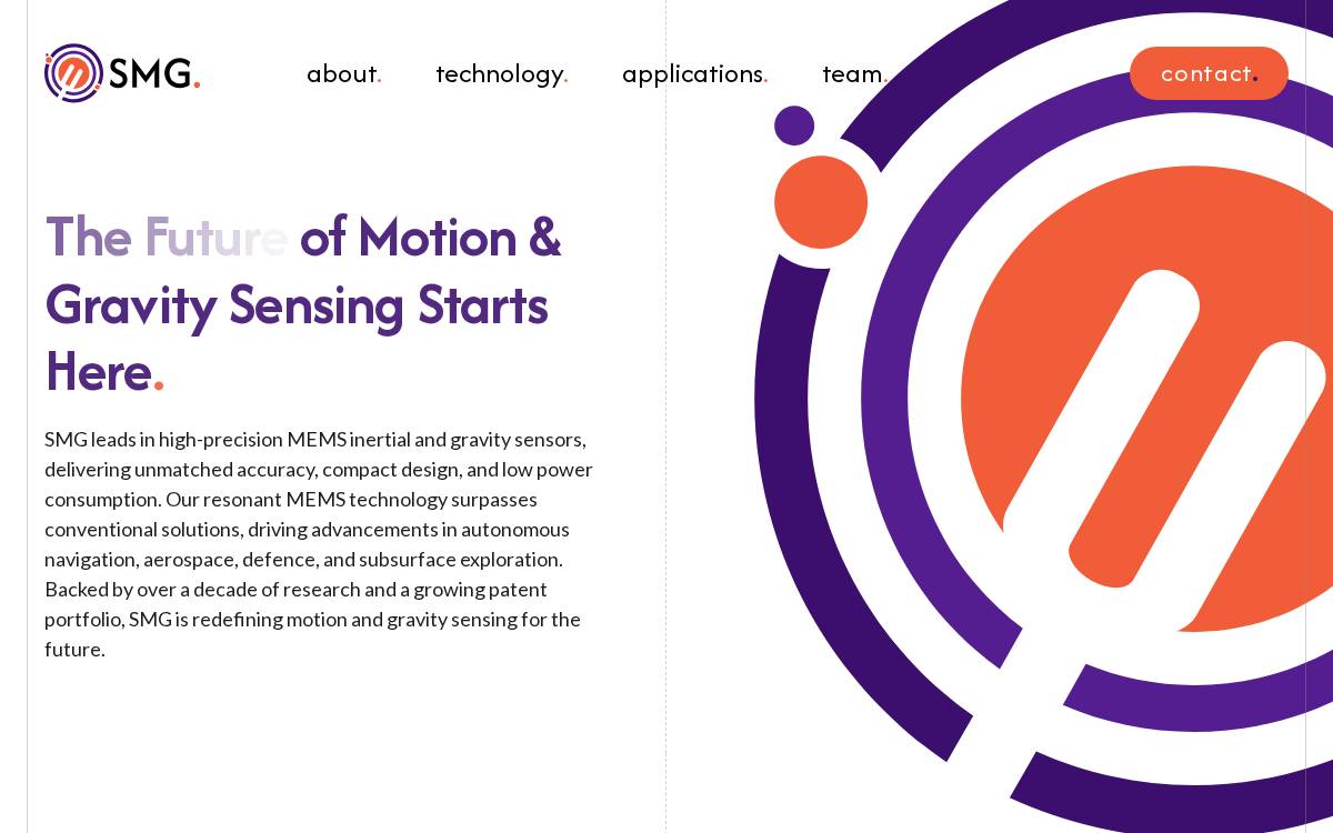 SMG website preview