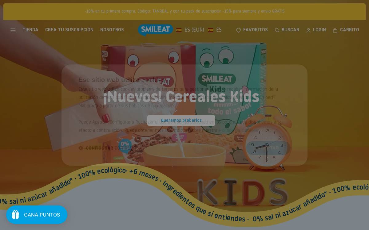 Smileat website preview