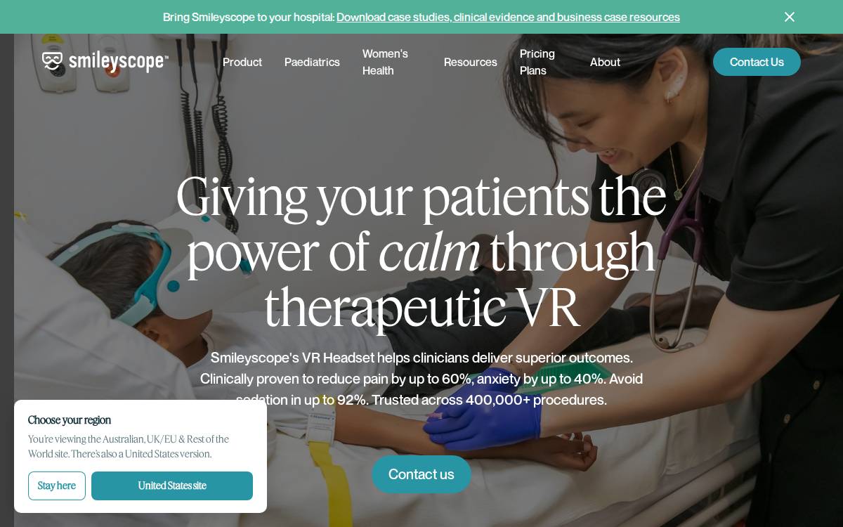 Smileyscope website preview