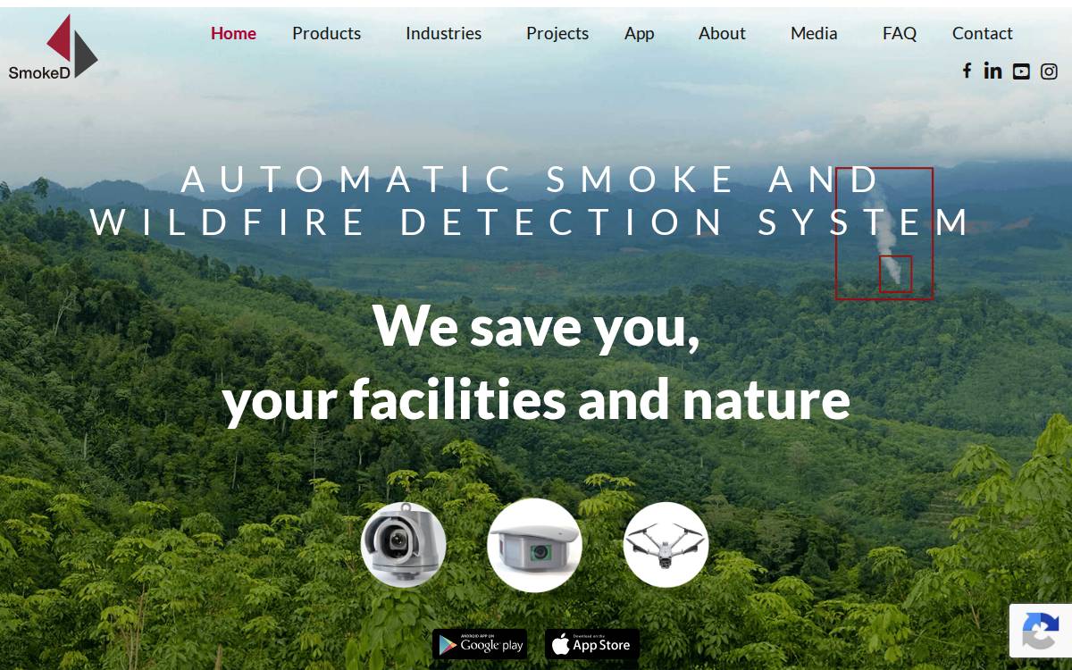 Smoked System website preview