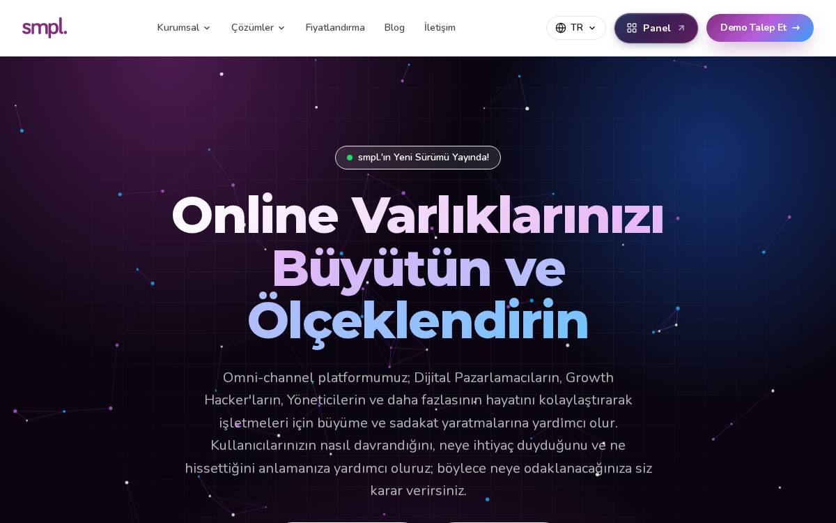Smpl website preview