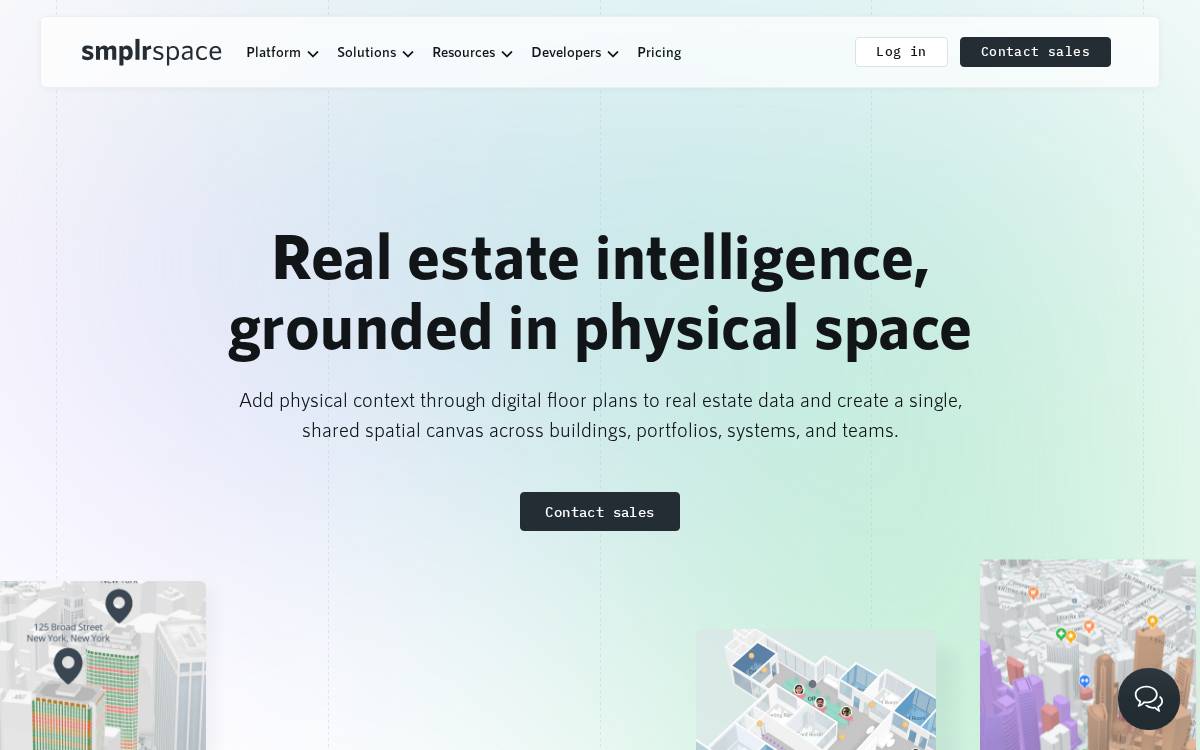 Smplrspace website preview