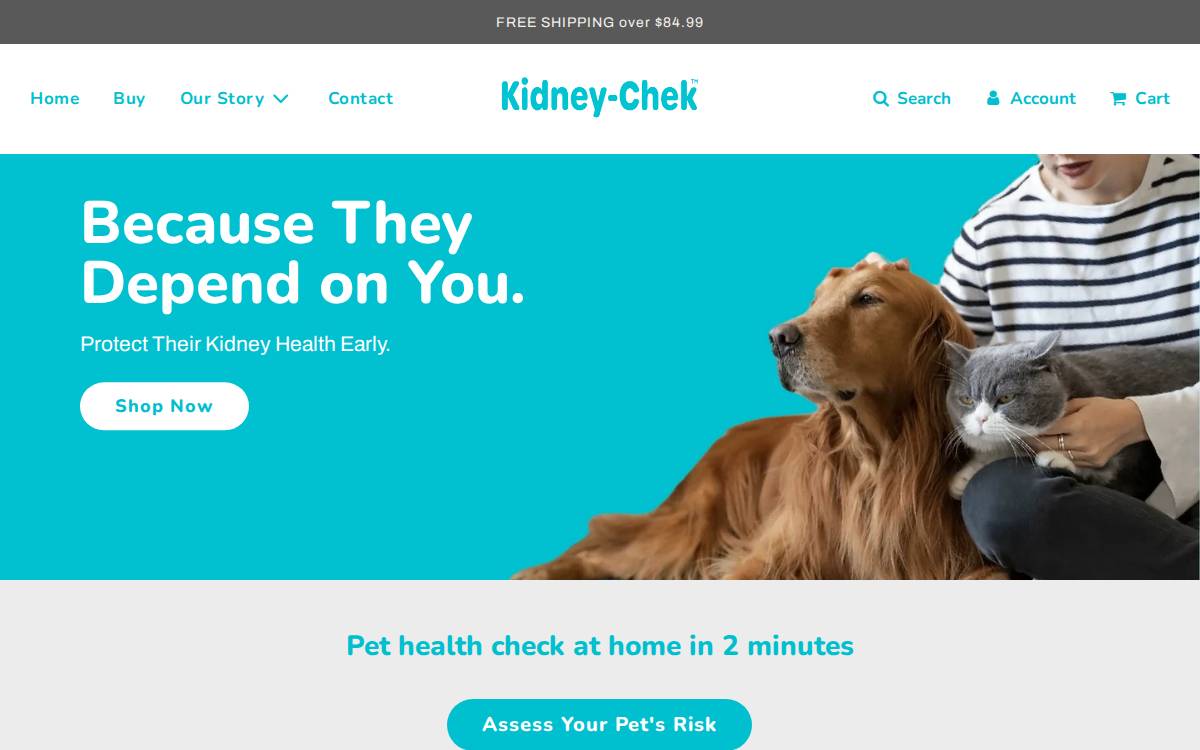 SN Biomedical website preview