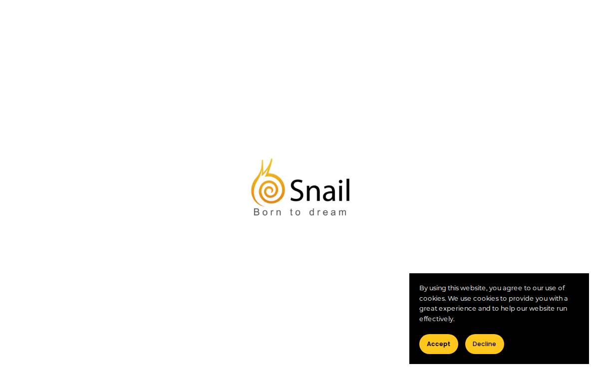 Snail website preview