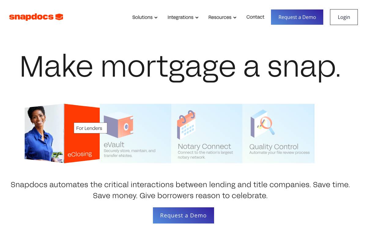 Snapdocs website preview