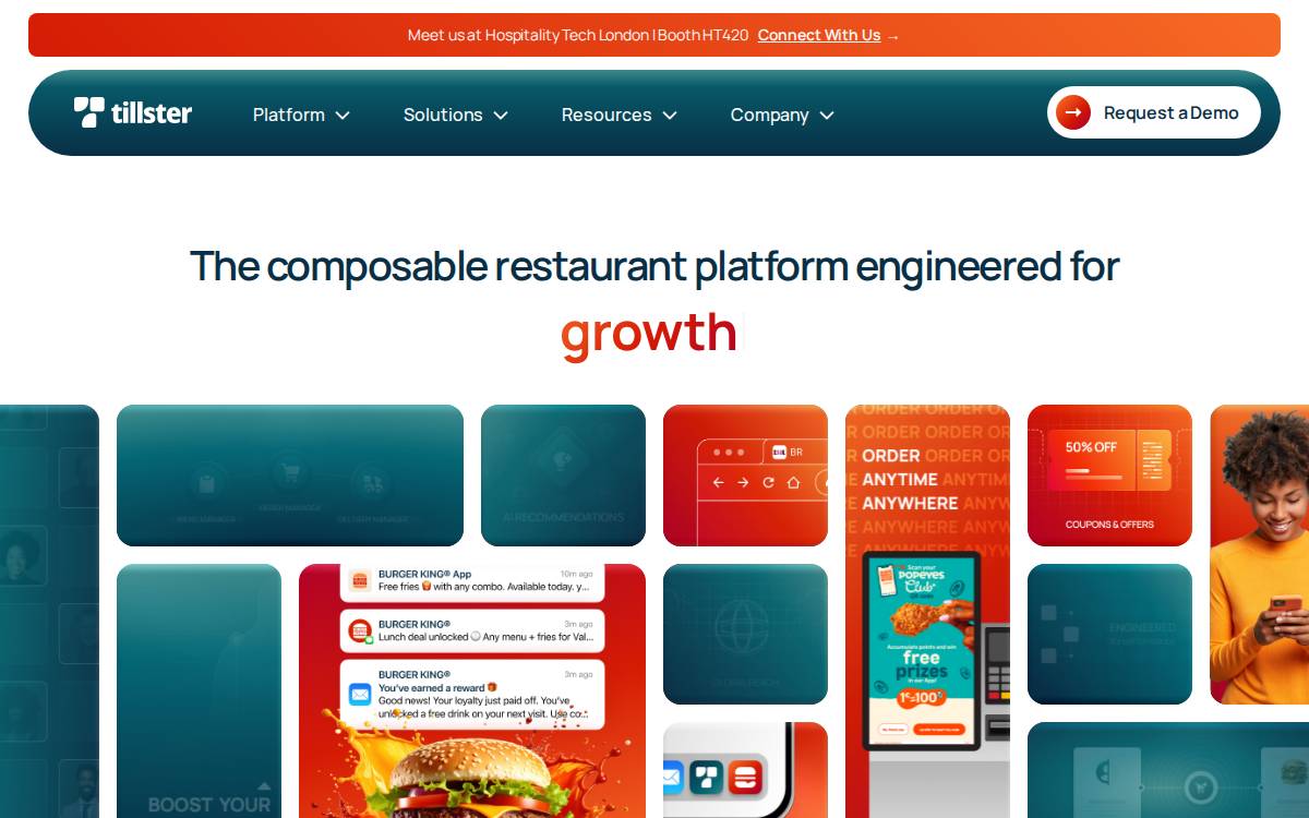 Snapfinger website preview