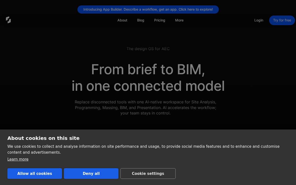Snaptrude website preview