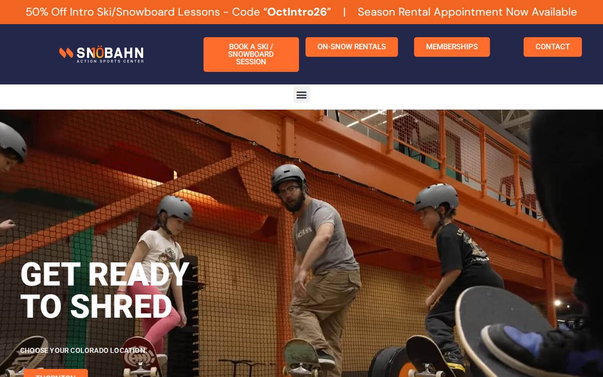 Snobahn website preview