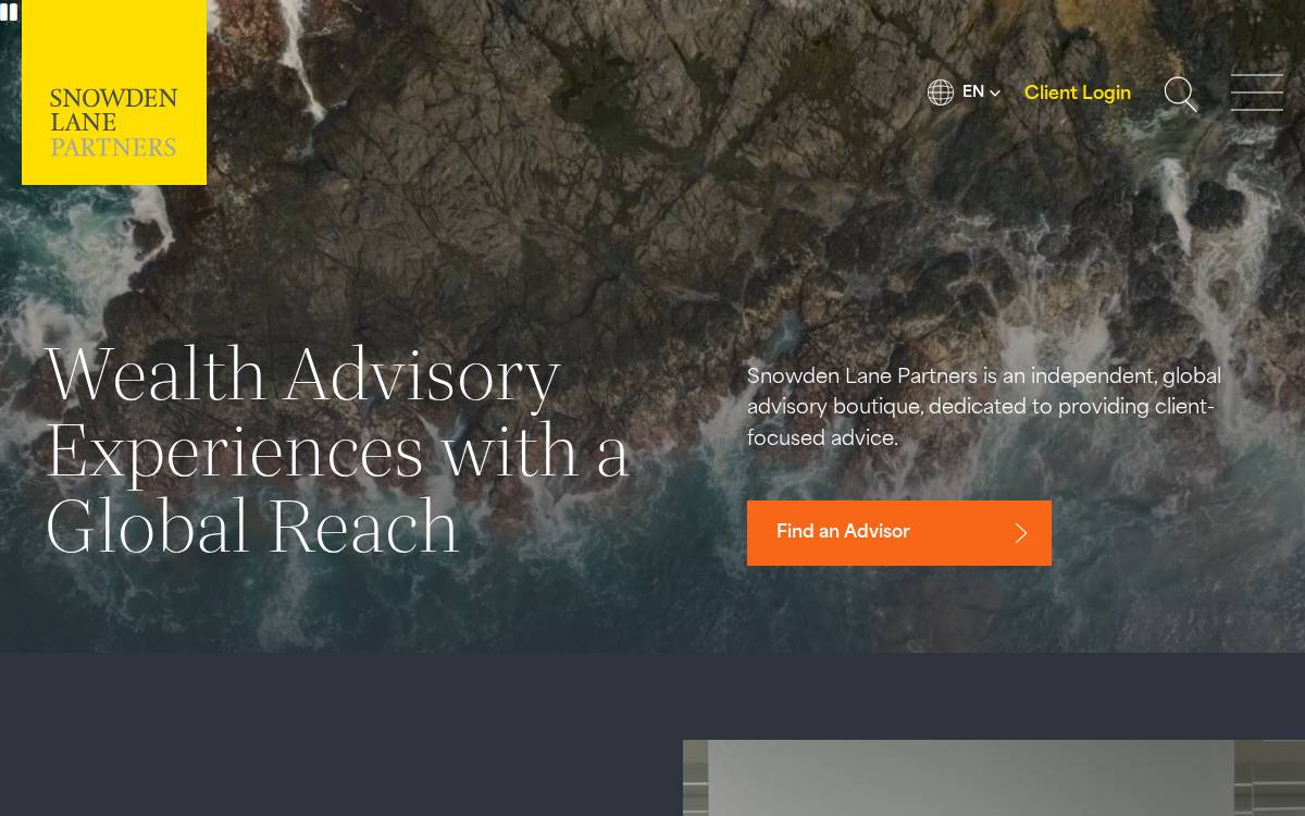 Snowden Lane Partners website preview