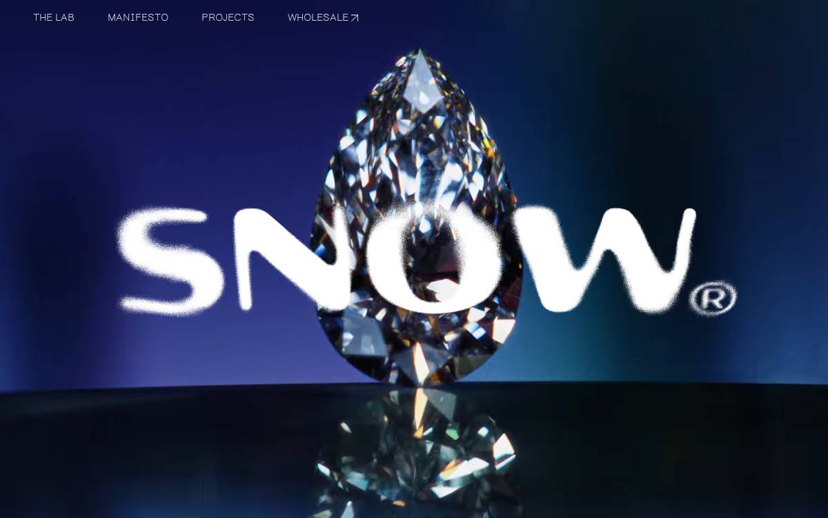 Snow Diamonds website preview