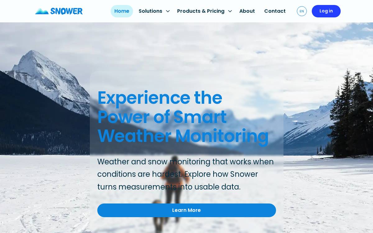 Snower website preview