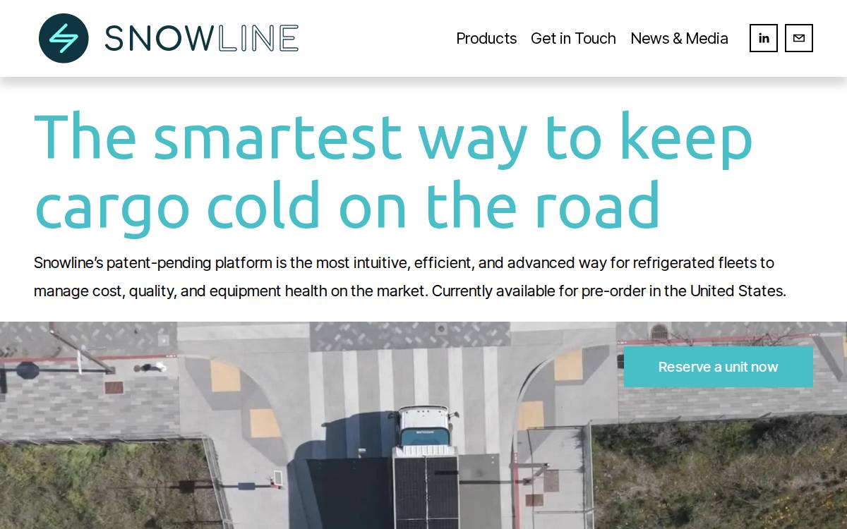Snowlinetech website preview