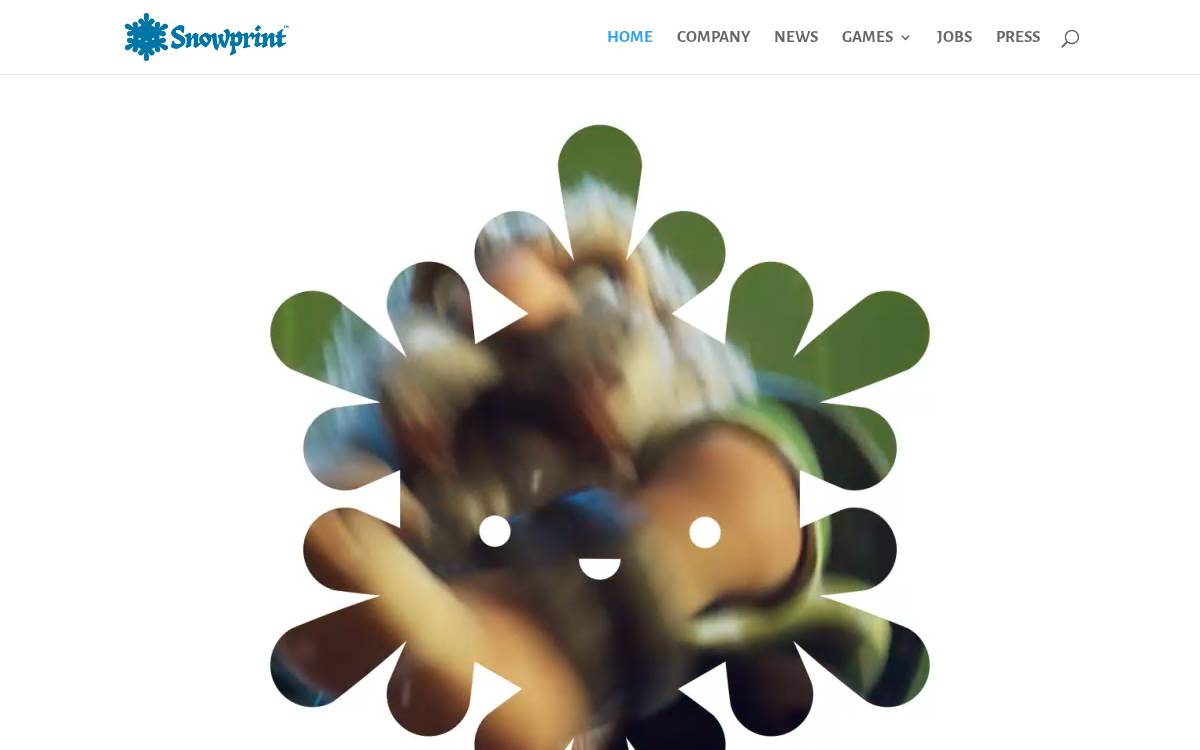 Snowprint Studios website preview
