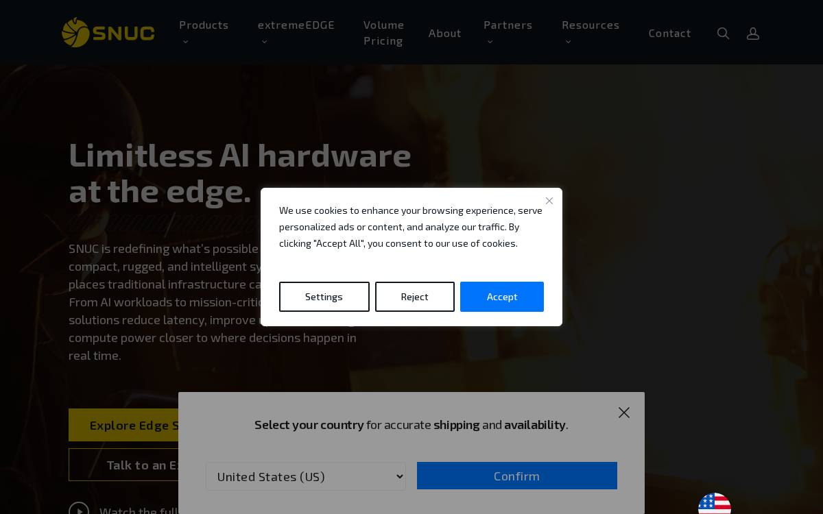 SNUC website preview