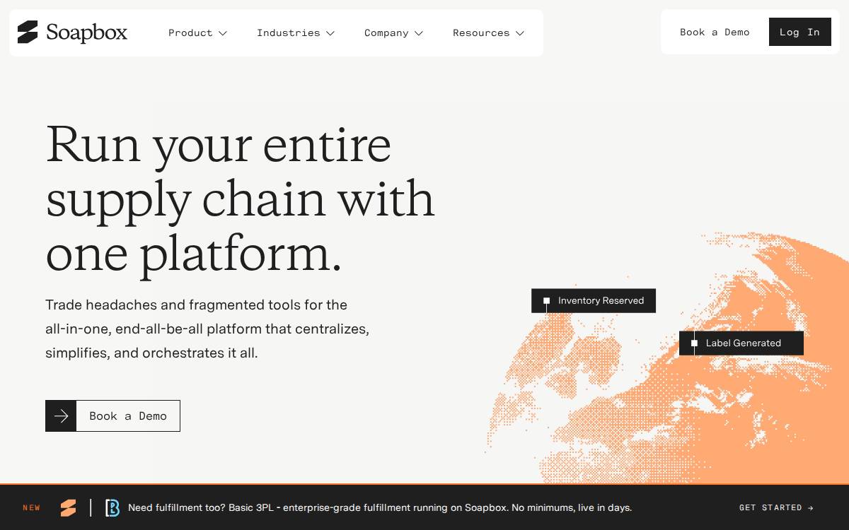 Soapbox website preview