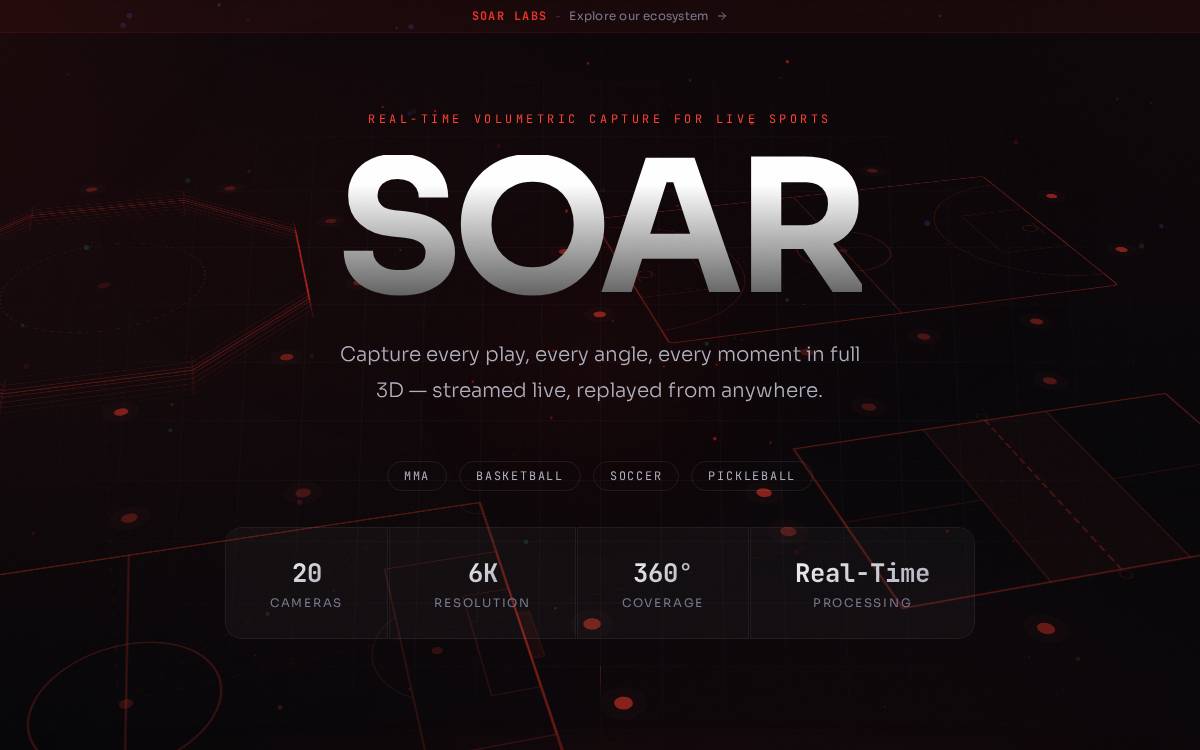 Soar website preview