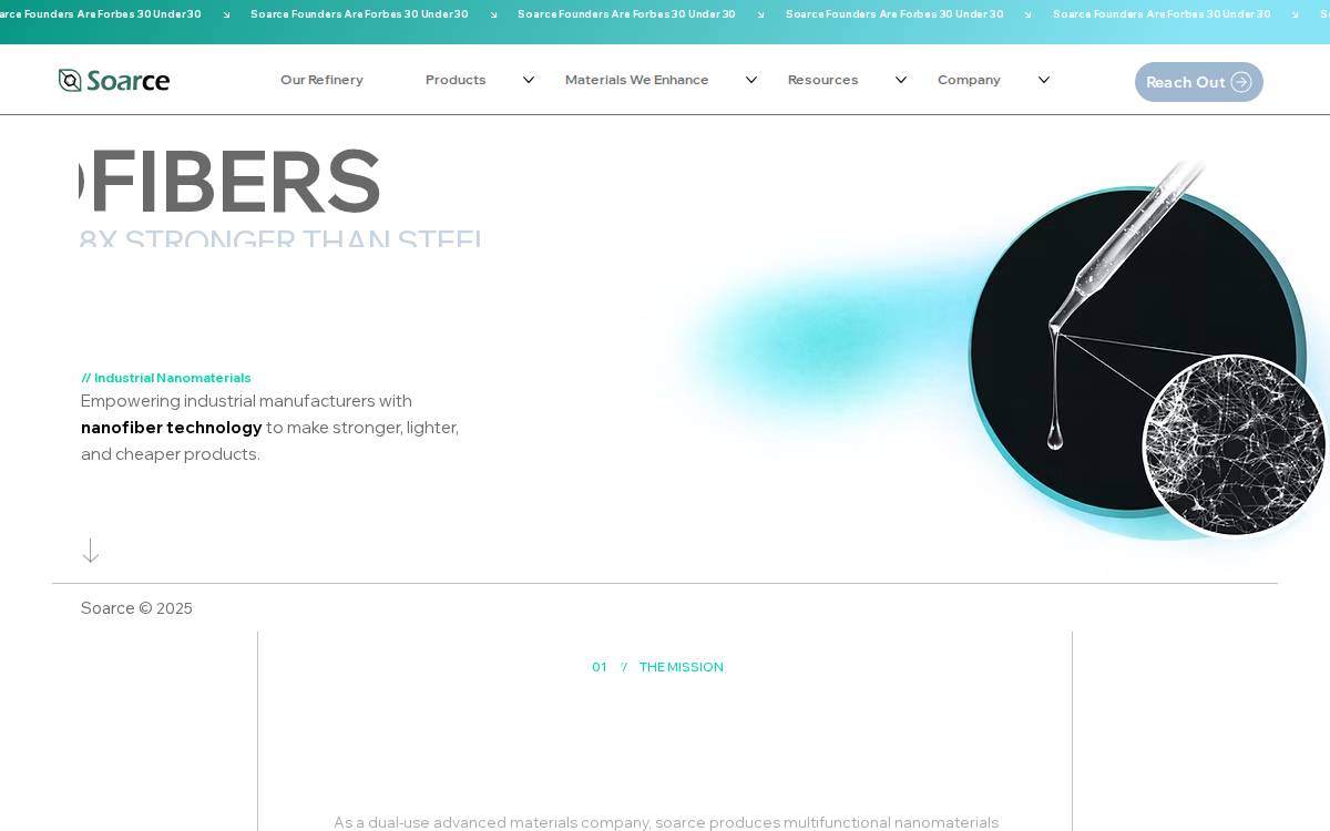 Soarce website preview