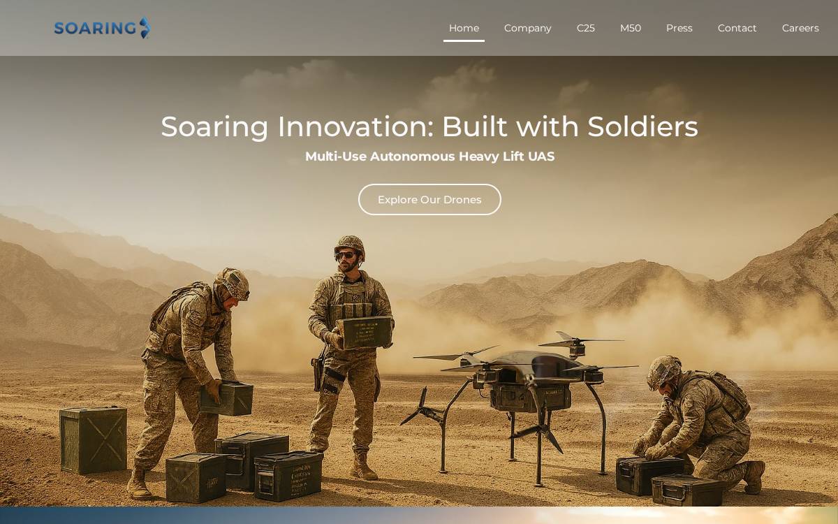 Soaringtech website preview