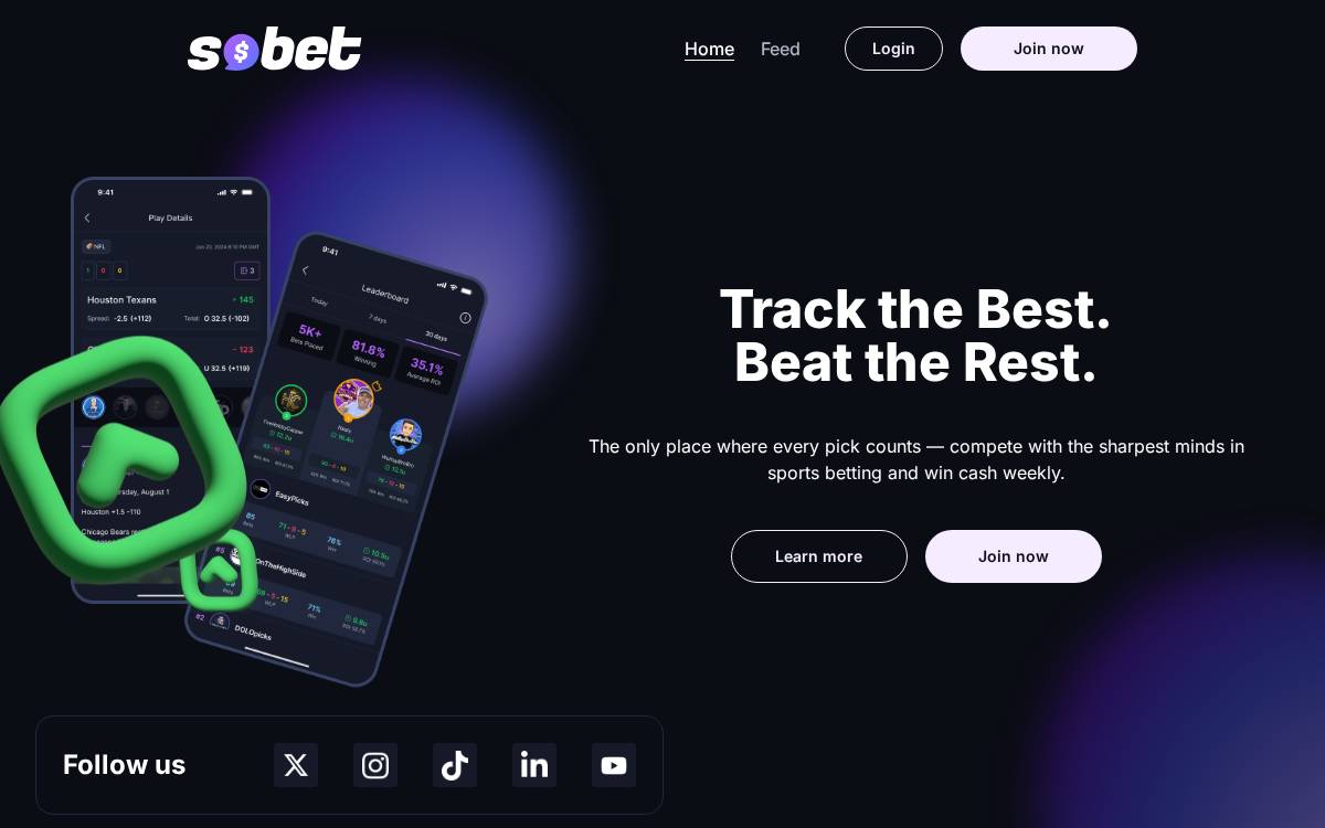 SoBet website preview