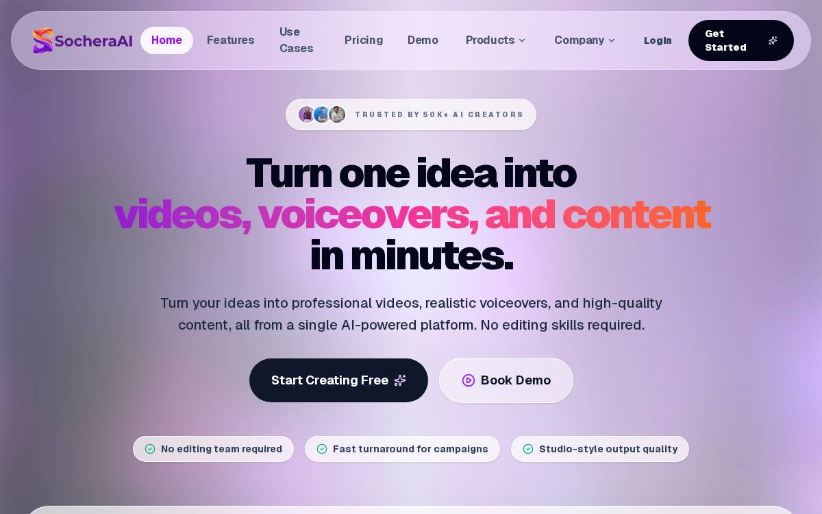 Socheraai website preview