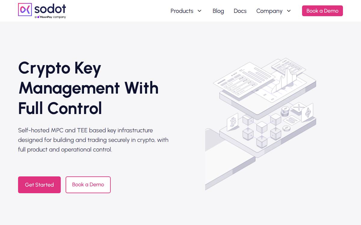 Sodot website preview