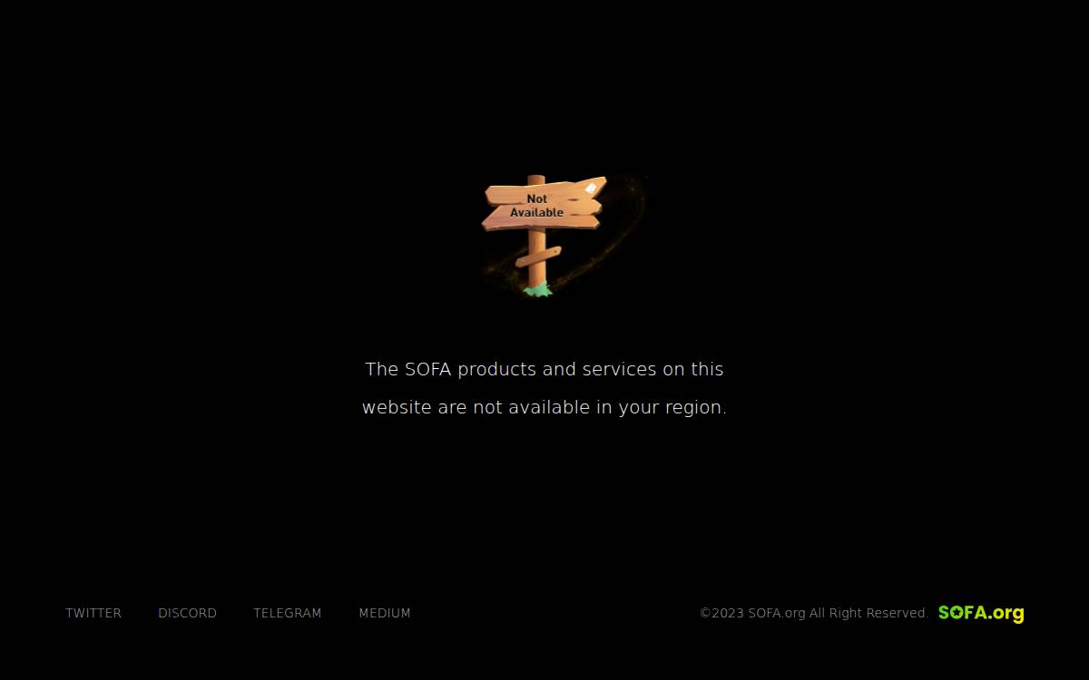 Sofa website preview