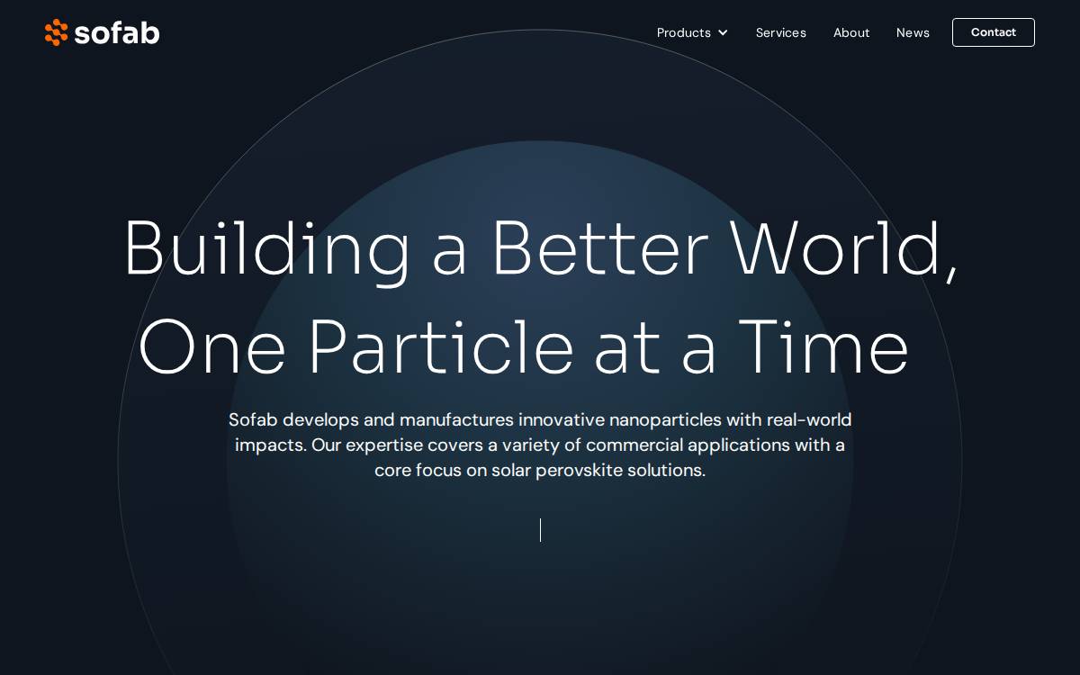 SoFab Inks website preview