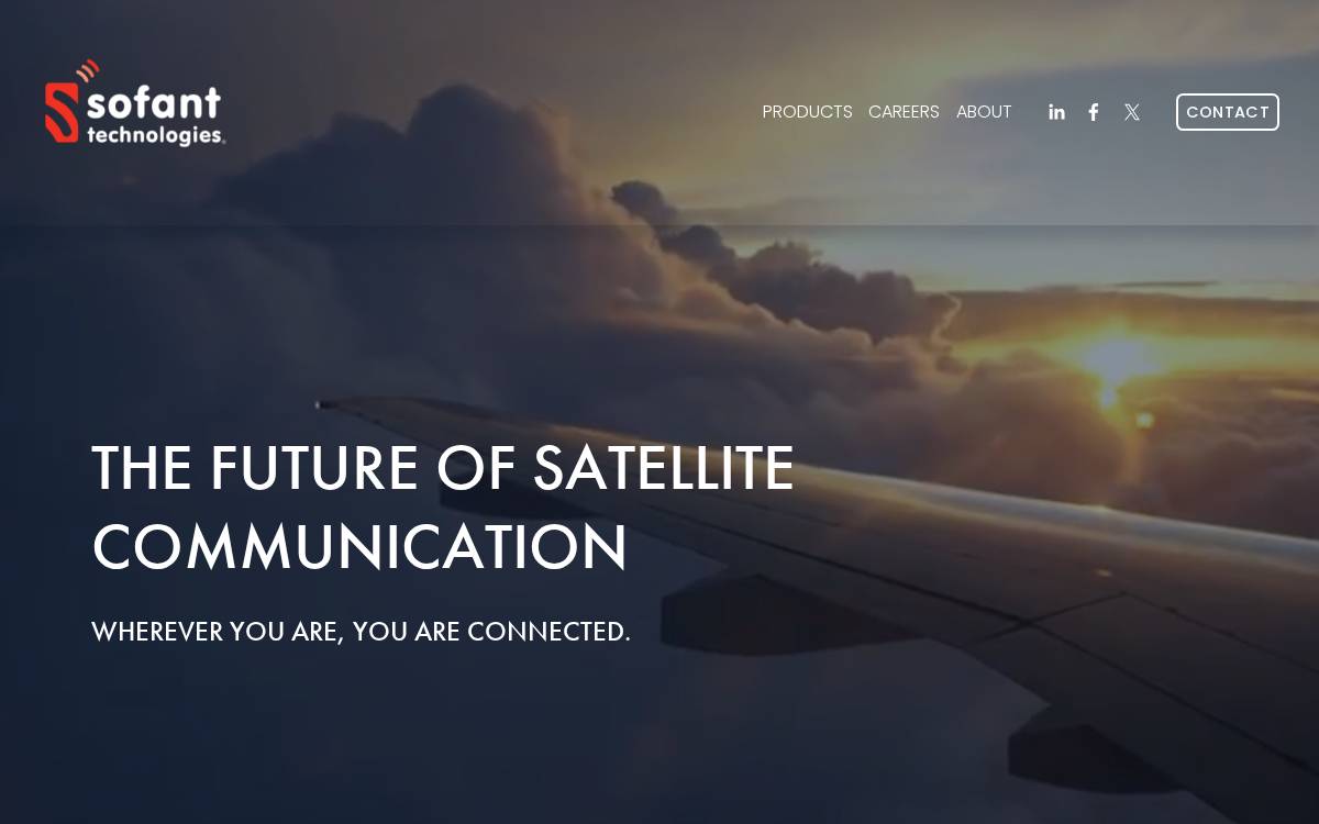 Sofant website preview