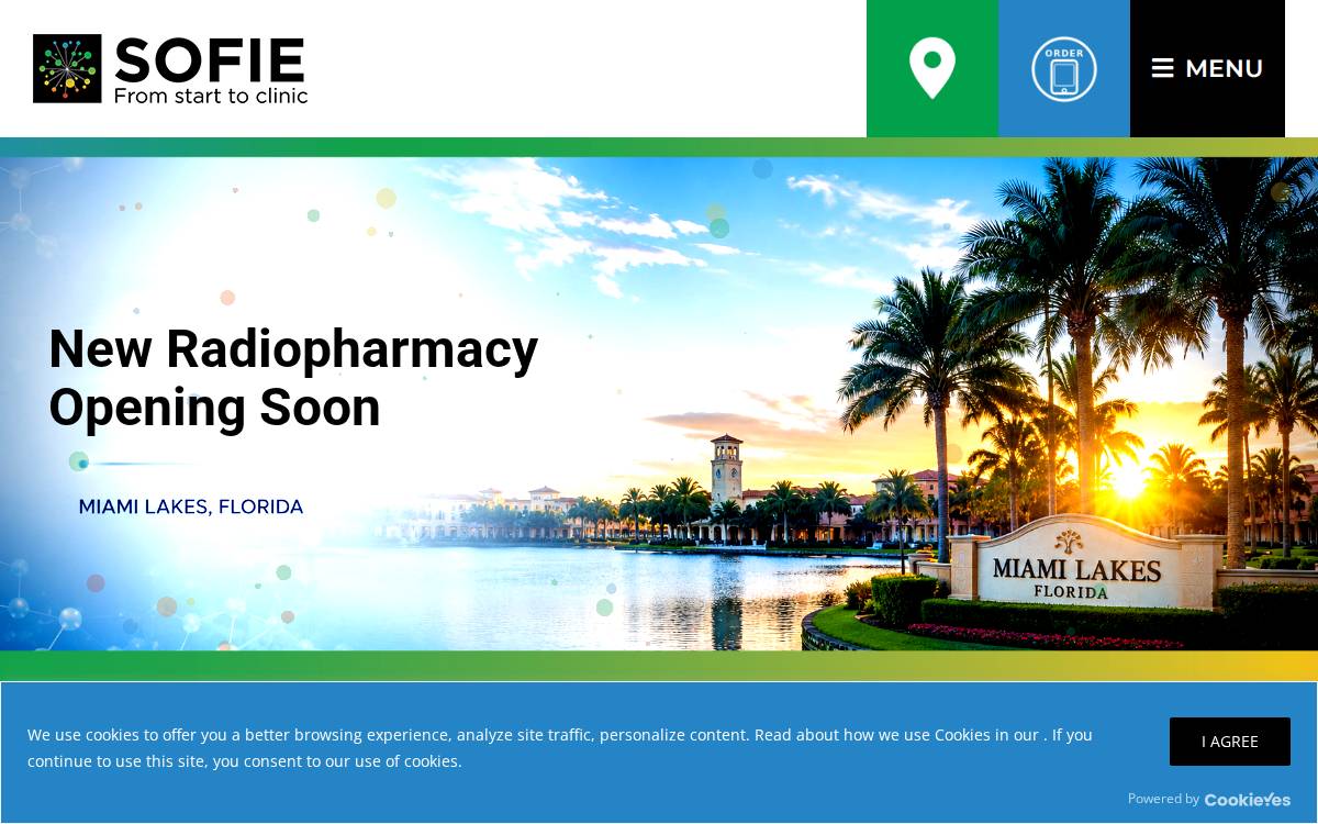 Sofie Biosciences website preview