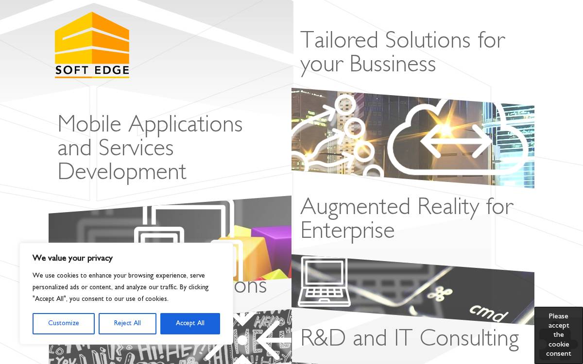 Soft Edge website preview