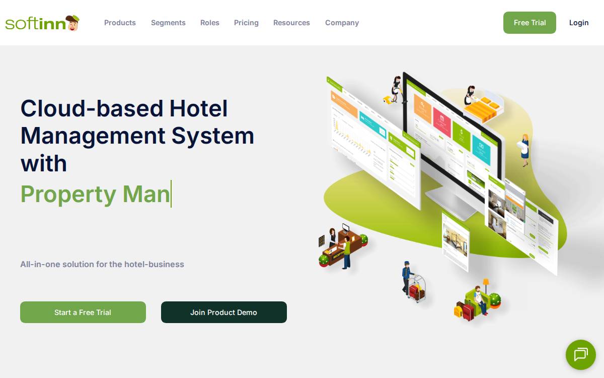 Softinn website preview