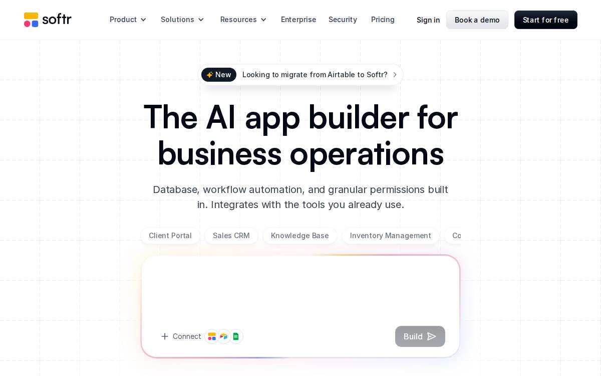 softr website preview