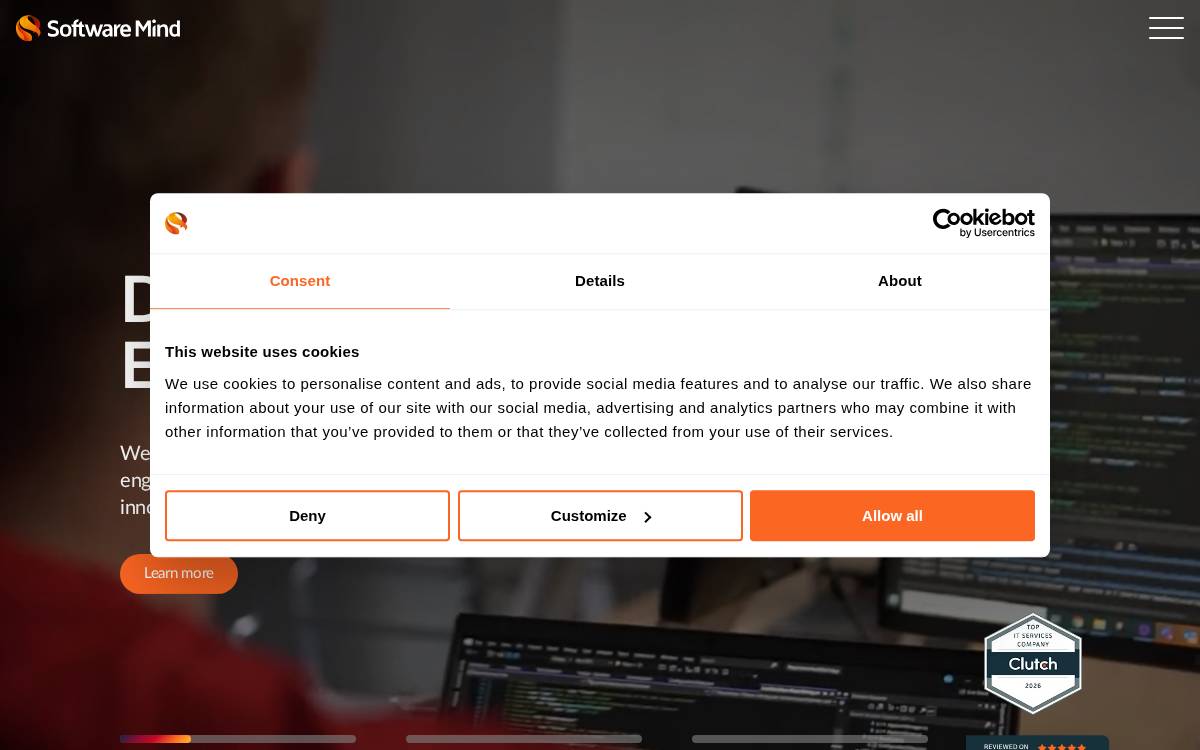 Software Mind SA website preview