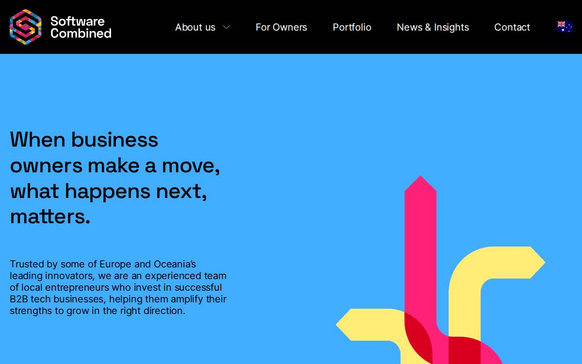 Softwarecombined website preview