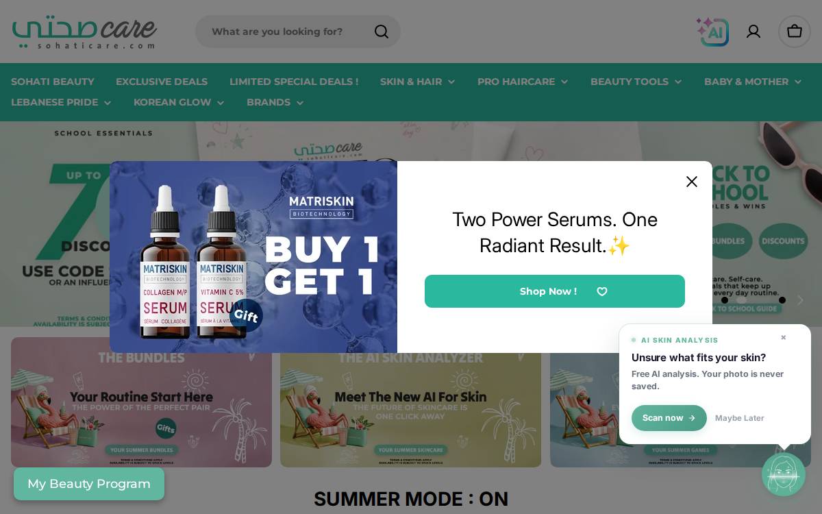Sohaticare website preview