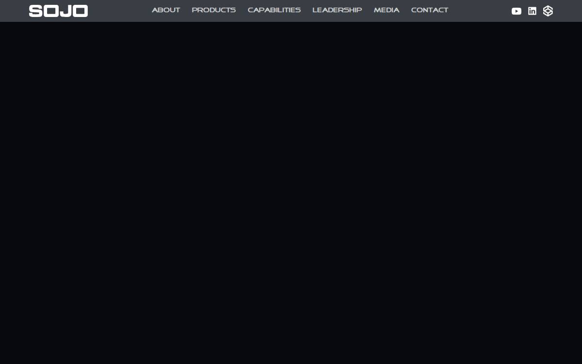 Sojo Industries website preview