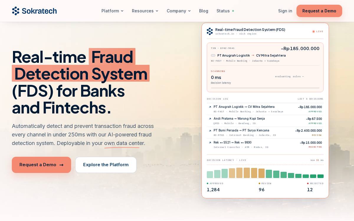 Sokratech website preview