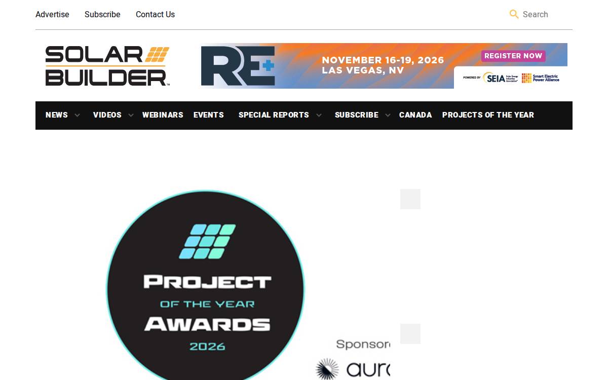 Solarbuildermag website preview
