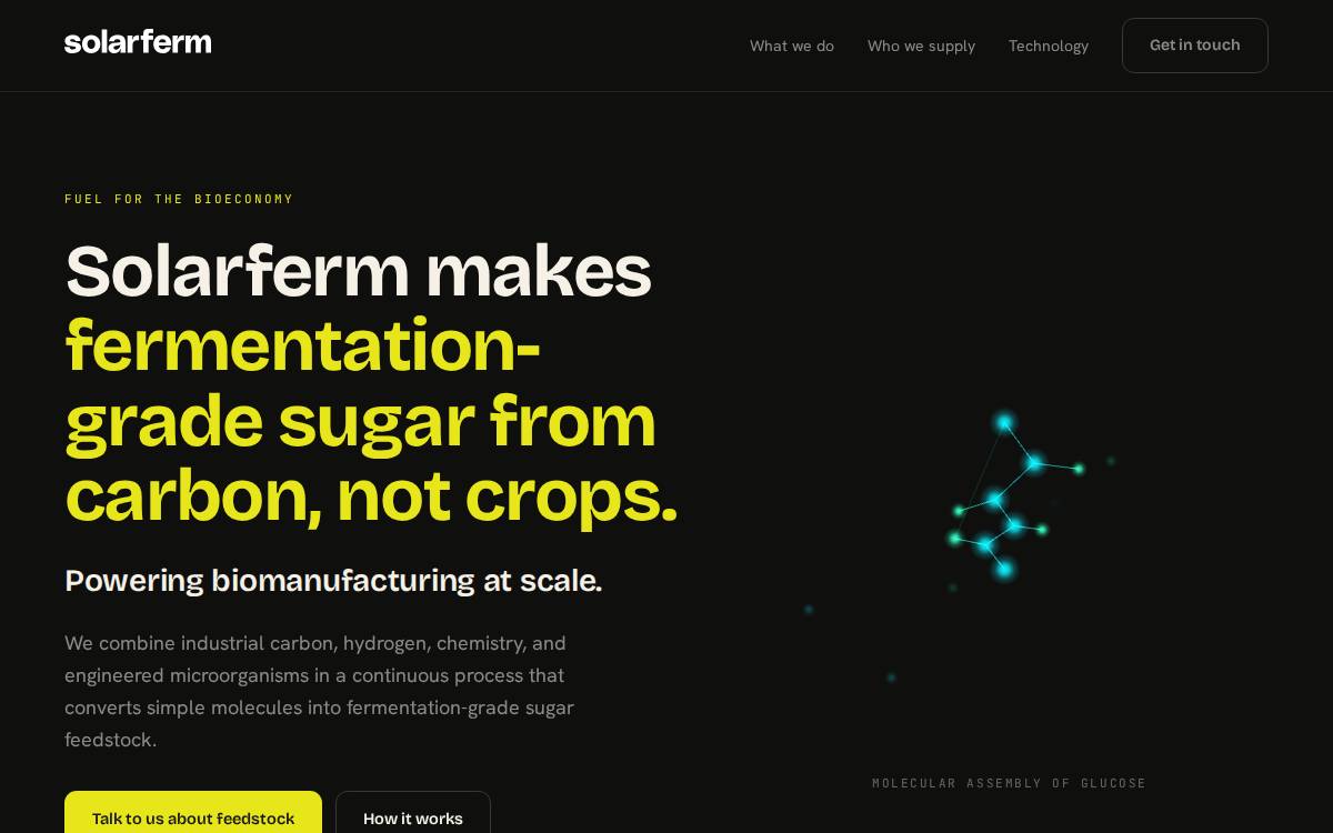 Solarferm website preview