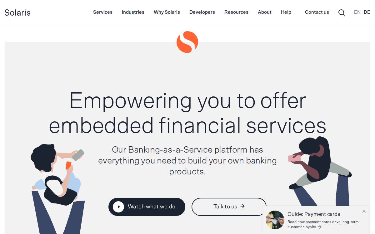 Solaris website preview