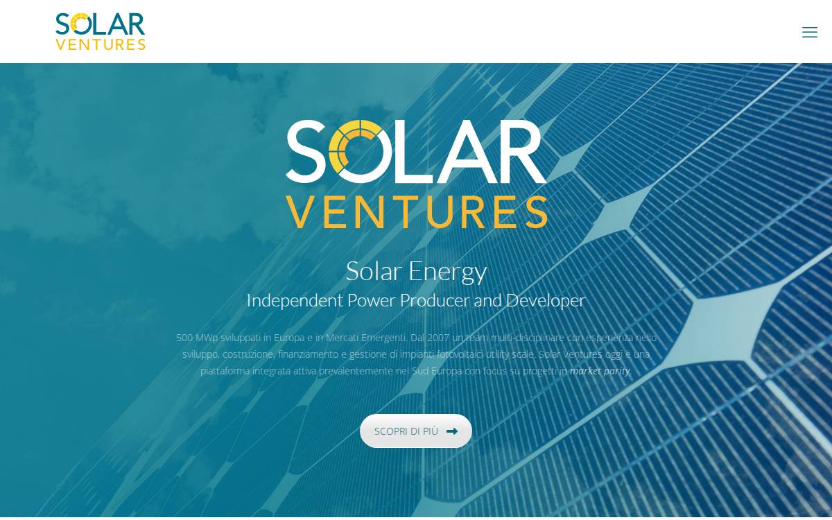 Solar Ventures website preview