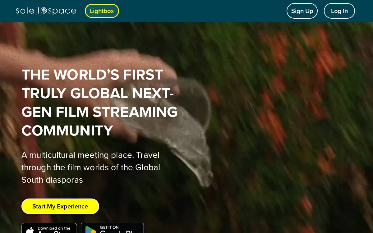 Soleil Space website preview