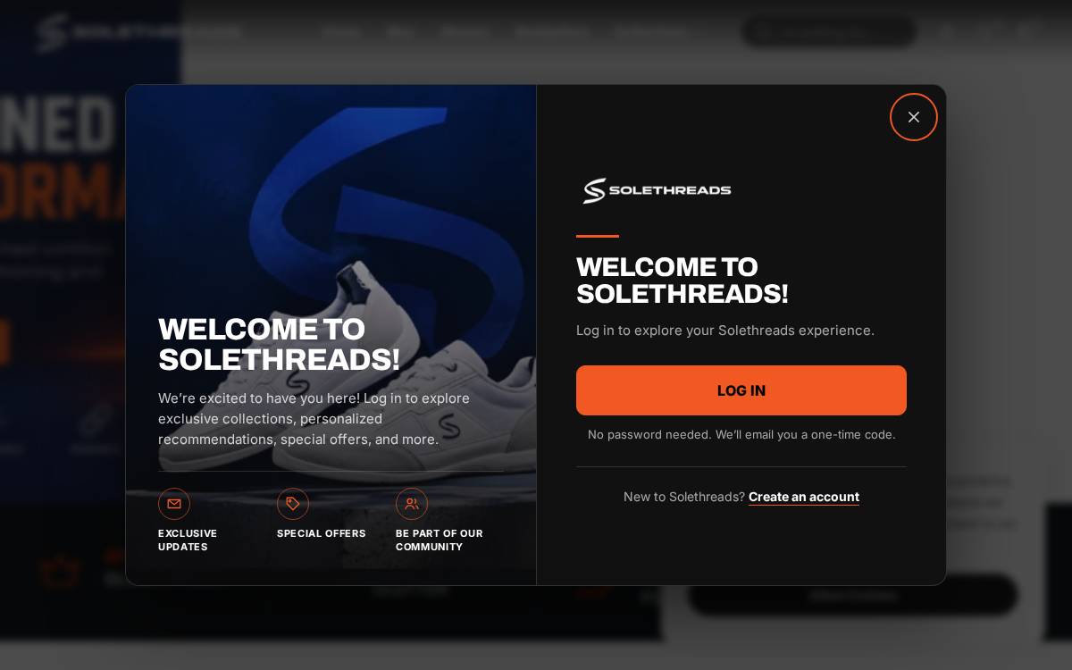Sole Threads website preview