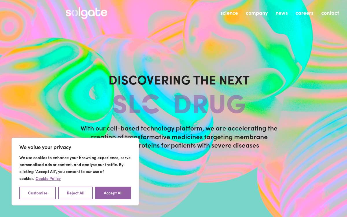 Solgate GmbH website preview