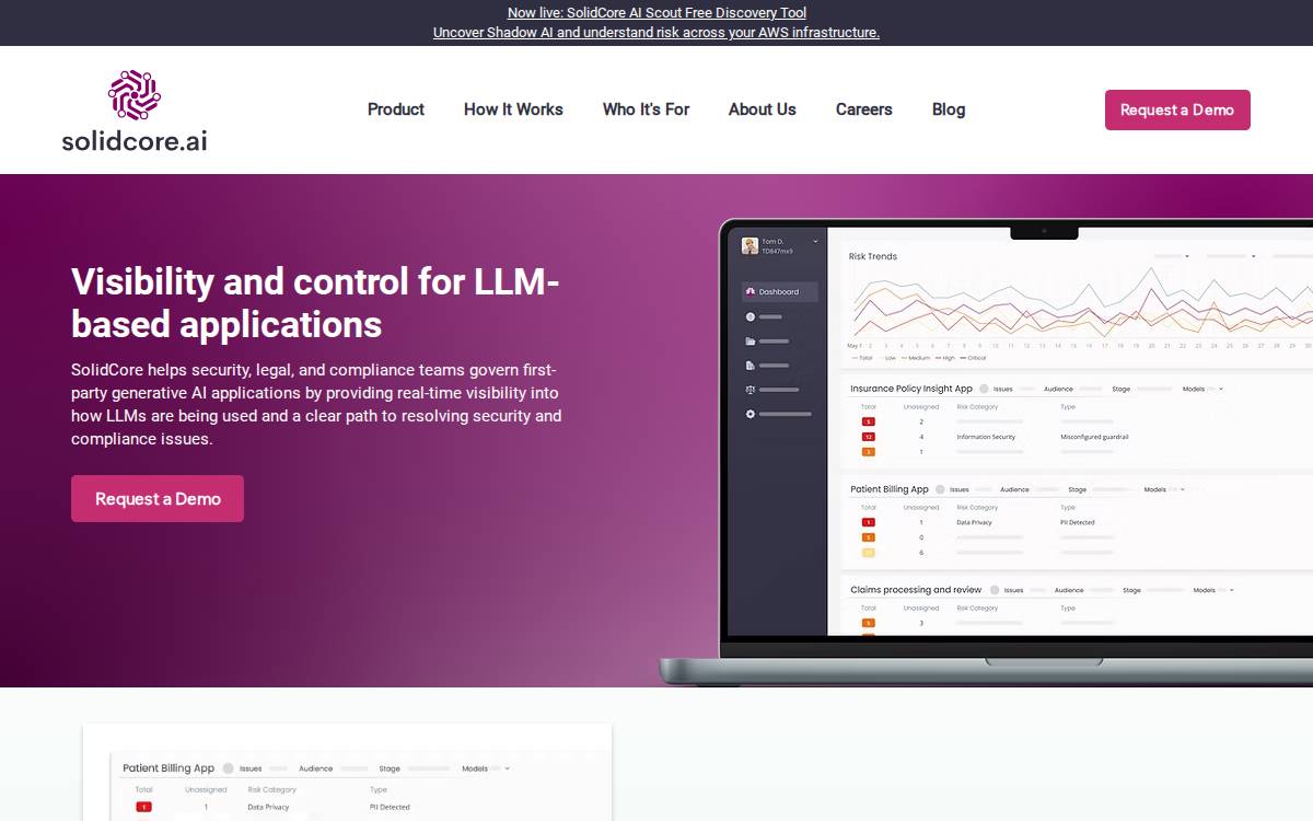 Solidcore website preview