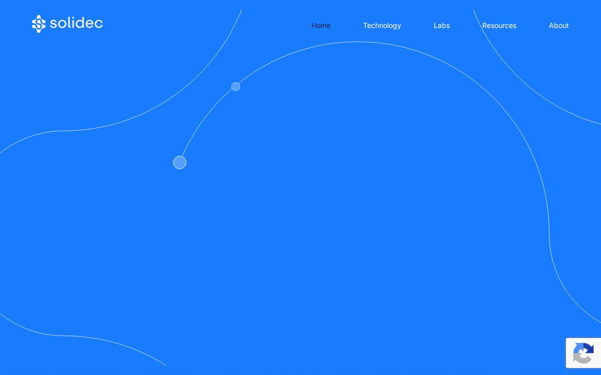Solidec website preview