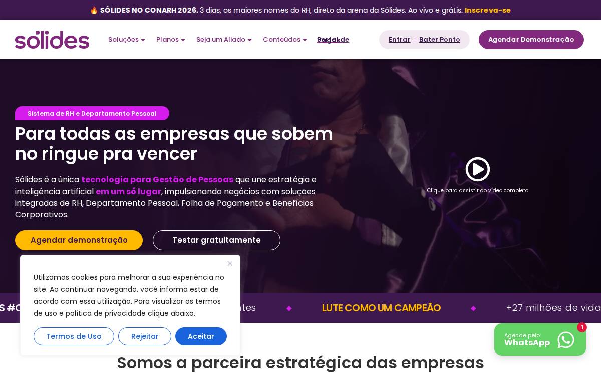 Solides website preview