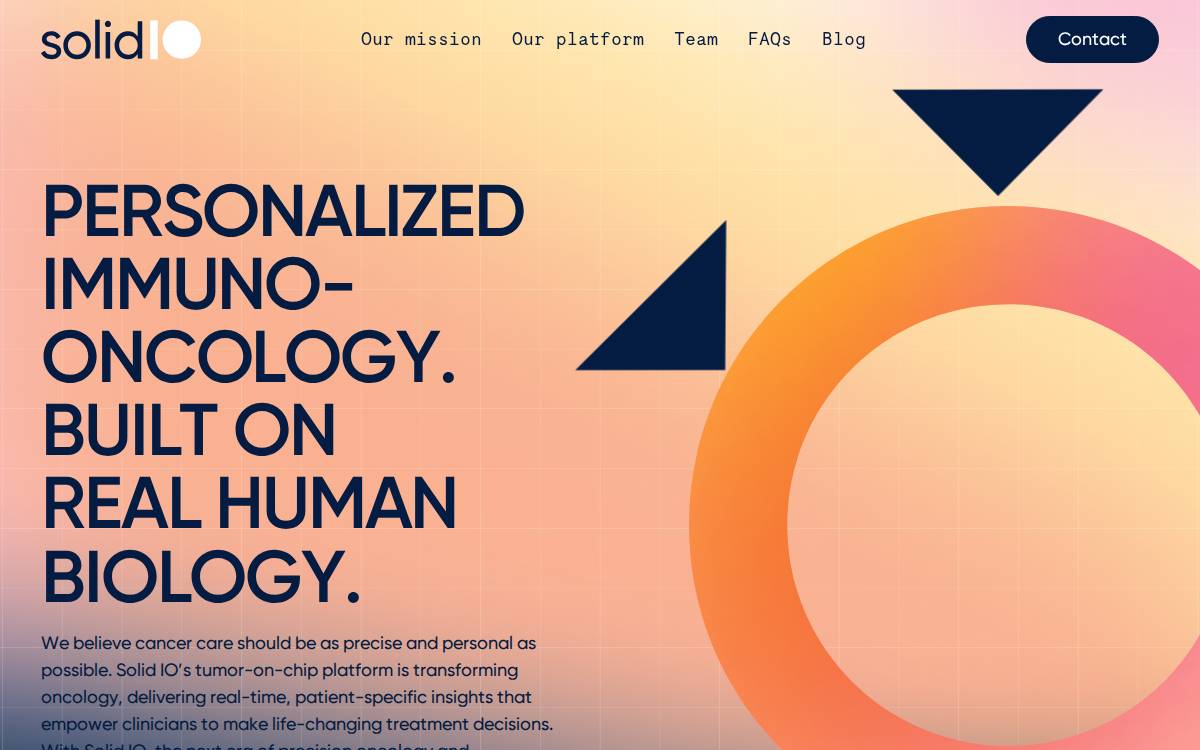 Solid IO website preview